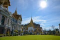 Grand Palace court and Chakri Maha Prasat building