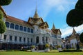 Grand Palace court and Chakri Maha Prasat building