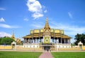 Grand Palace in Pnom Penh, Royalty Free Stock Photo