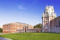 The grand palace of queen Catherine the Great in Tsaritsyno