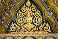 Grand palace temple detail bangkok thailand Royalty Free Stock Photo