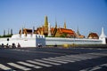 Grand Palace and Wat Phra Kaeo in Bangkok Thailand Royalty Free Stock Photo