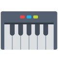 grand piano, clavichord Vector Icon that can be easily modified or edit