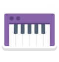 grand piano, clavichord Vector Icon that can be easily modified or edit