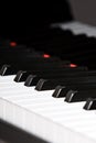 Grand Piano Keyboard Royalty Free Stock Photo