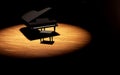 Grand Piano on the stage of concert hall Royalty Free Stock Photo