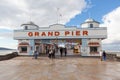 The Grand Pier in Weston-super-Mare. Royalty Free Stock Photo