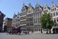 Grand place in Antwerp Royalty Free Stock Photo
