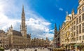 The Grand Place in Brussels Royalty Free Stock Photo