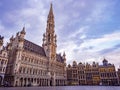 Grand Place in Brussels Royalty Free Stock Photo