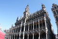 Grand Place, Brussels.Maison du Roi Kings House. Royalty Free Stock Photo