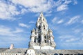 Grand Place, City Hall tower, Brussels, Belgium Royalty Free Stock Photo