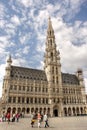 Grand Place or Grote Markt in Brussels Royalty Free Stock Photo
