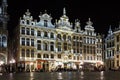 Grand Place at night. Brussels. Belgium Royalty Free Stock Photo