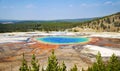 Grand Prismatic Hot Spring in Yellowstone