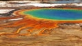 Grand Prismatic Pool Yellowstone National Park Royalty Free Stock Photo