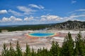 Grand Prismatic Spring overlook view, Yellowstone National Park