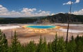 Grand Prismatic Spring, Yellowstone national park, USA Royalty Free Stock Photo