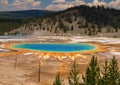 Grand Prismatic Spring, Yellowstone national park, USA Royalty Free Stock Photo