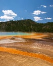 Grand Prismatic Spring, Yellowstone national park, USA Royalty Free Stock Photo