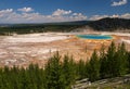 Grand Prismatic Spring, Yellowstone national park, USA Royalty Free Stock Photo