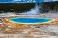 Grand Prismatic Spring - Yellowstone National Park Royalty Free Stock Photo