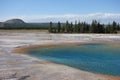 Grand Prismatic Spring in Yellowstone National Park Royalty Free Stock Photo