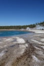 Grand Prismatic Spring in Yellowstone National Park Royalty Free Stock Photo