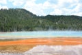 Grand Prismatic spring in Yellowstone National Park Royalty Free Stock Photo