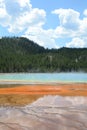 Grand Prismatic spring in Yellowstone National Park Royalty Free Stock Photo