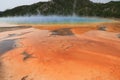 The Grand Prismatic Spring in Yellowstone National Park Royalty Free Stock Photo