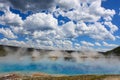 Grand Prismatic Spring. Yellowstone National Park, USA Royalty Free Stock Photo