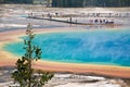 Grand Prismatic spring, Yellowstone National Park Royalty Free Stock Photo