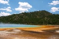 Grand Prismatic Spring, Yellowstone national park, USA Royalty Free Stock Photo