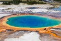 Grand Prismatic Spring in Yellowstone National Park, USA Royalty Free Stock Photo