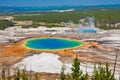 Grand Prismatic Spring in Yellowstone National Park