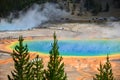 Grand Prismatic Spring, Yellowstone National Park Royalty Free Stock Photo