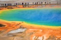 Grand Prismatic Spring, Yellowstone National Park Royalty Free Stock Photo