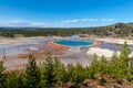 Grand Prismatic Spring, Yellowstone National Park, Wyoming Royalty Free Stock Photo