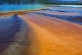 Grand Prismatic Spring, Yellowstone National Park Royalty Free Stock Photo