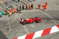 Grand Prix Monaco 2009, Ferrari of Kimi Raikkonen Royalty Free Stock Photo