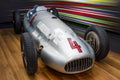 Grand Prix racing car Mercedes-Benz W154 Silver Arrows. Royalty Free Stock Photo