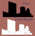 Grand Rapids, Michigan Royalty Free Stock Photo