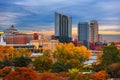 Grand Rapids, Michigan, USA Downtown Skyline Royalty Free Stock Photo