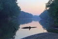 Grand River in Grand Rapids Michigan