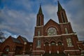 St James Catholic Church of the Resurrection in Wausau WI Royalty Free Stock Photo