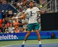 Grand Slam Champion Novak Djokovic of Serbia during practice at the 2023 US Open at Billie Jean King National Tennis Center