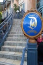 Grand staircase to Disneyland Dream Suite in Anaheim, California