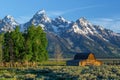 Grand Teton Mountains, Wyoming. Royalty Free Stock Photo