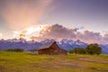 Grand Teton Mountains, Wyoming. Royalty Free Stock Photo